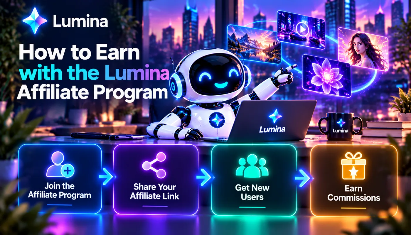 How to earn with the Lumina affiliate program