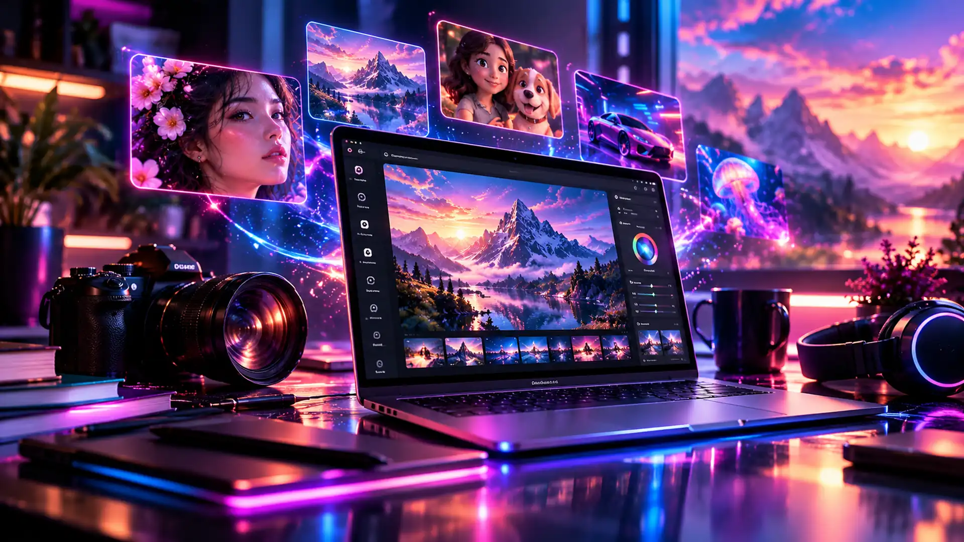AI Canvas workspace